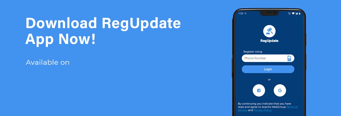 Playstore-RegUpdate Compliance Management Application