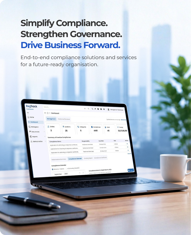 Simplify Compliance. Strengthen Governance. Drive Business Forward. End-to-end compliance solutions and services for a future-ready organisation.